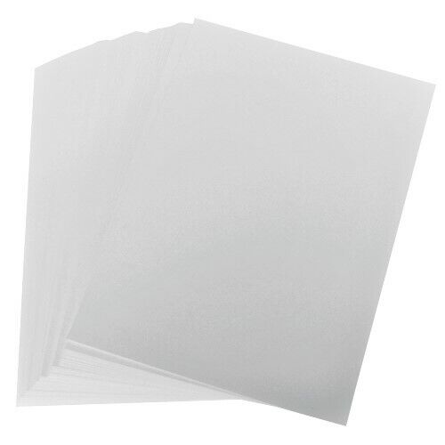 100 Sheets A6 320gsm White Card. Very Thick. Blank Postcards Cardmaking Crafts