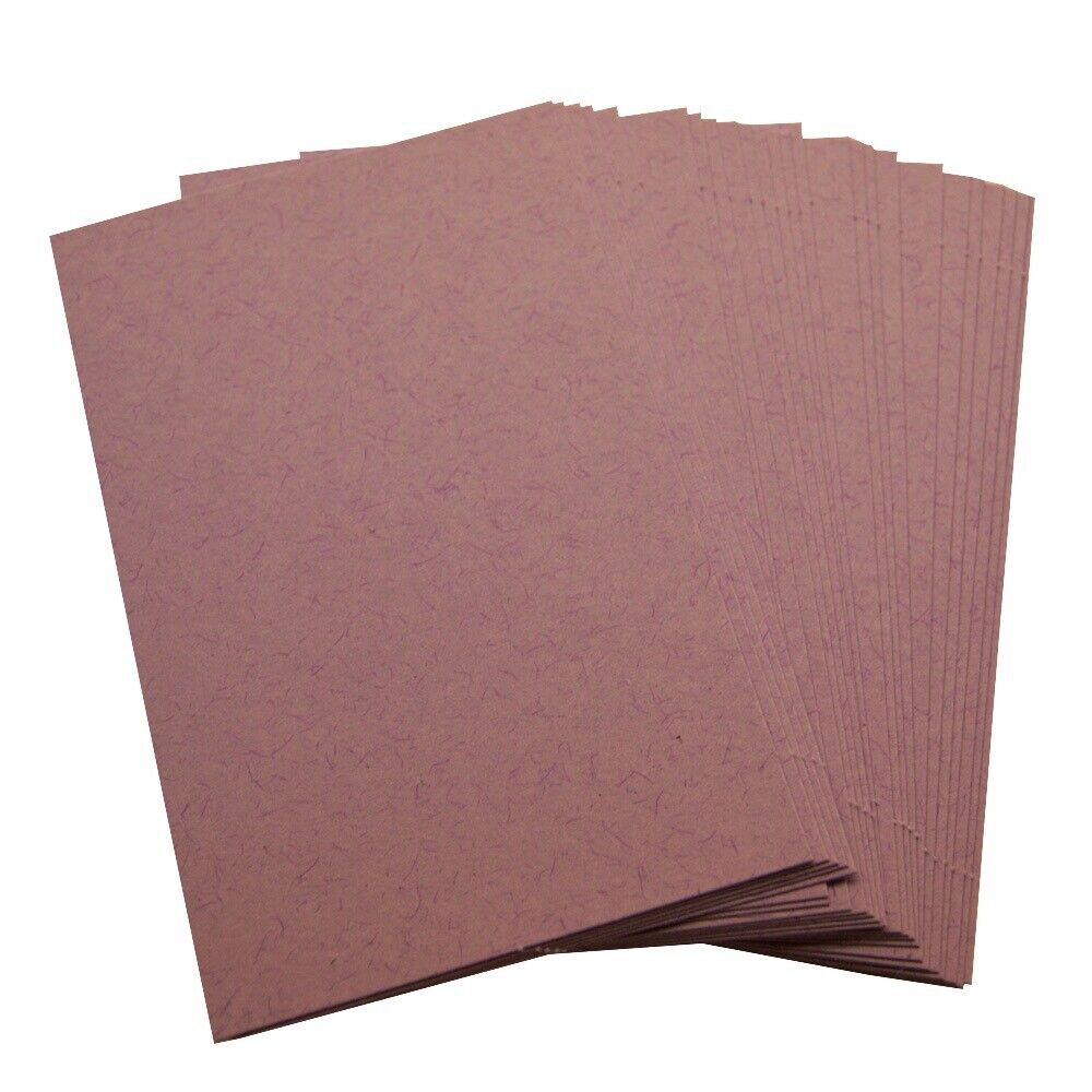 100 Lilac Blank Business Cards 250gsm, Stamp, Print, ATC. Matt Card