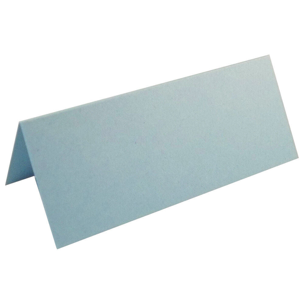 50 Light Blue Wedding Table Place Cards, Perfect For All Parties