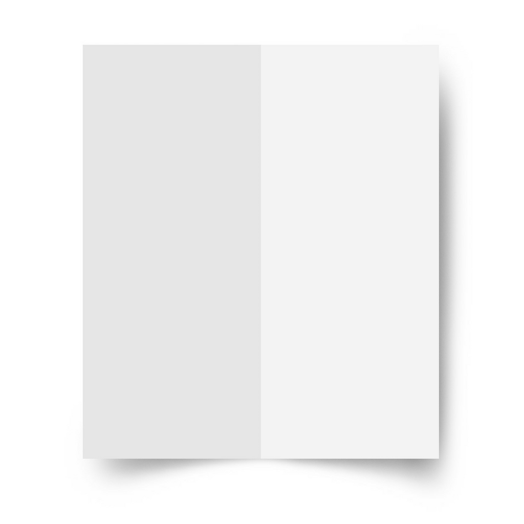 50 x DL Greeting Card Blank Inserts For Wedding Invites, Card Making. White 100gsm - UK Card Crafts