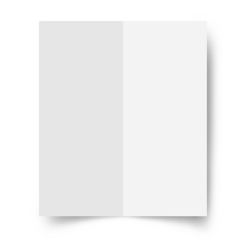 250 x DL Greeting Card Blank Inserts For Wedding Invites, Card Making. White 100gsm