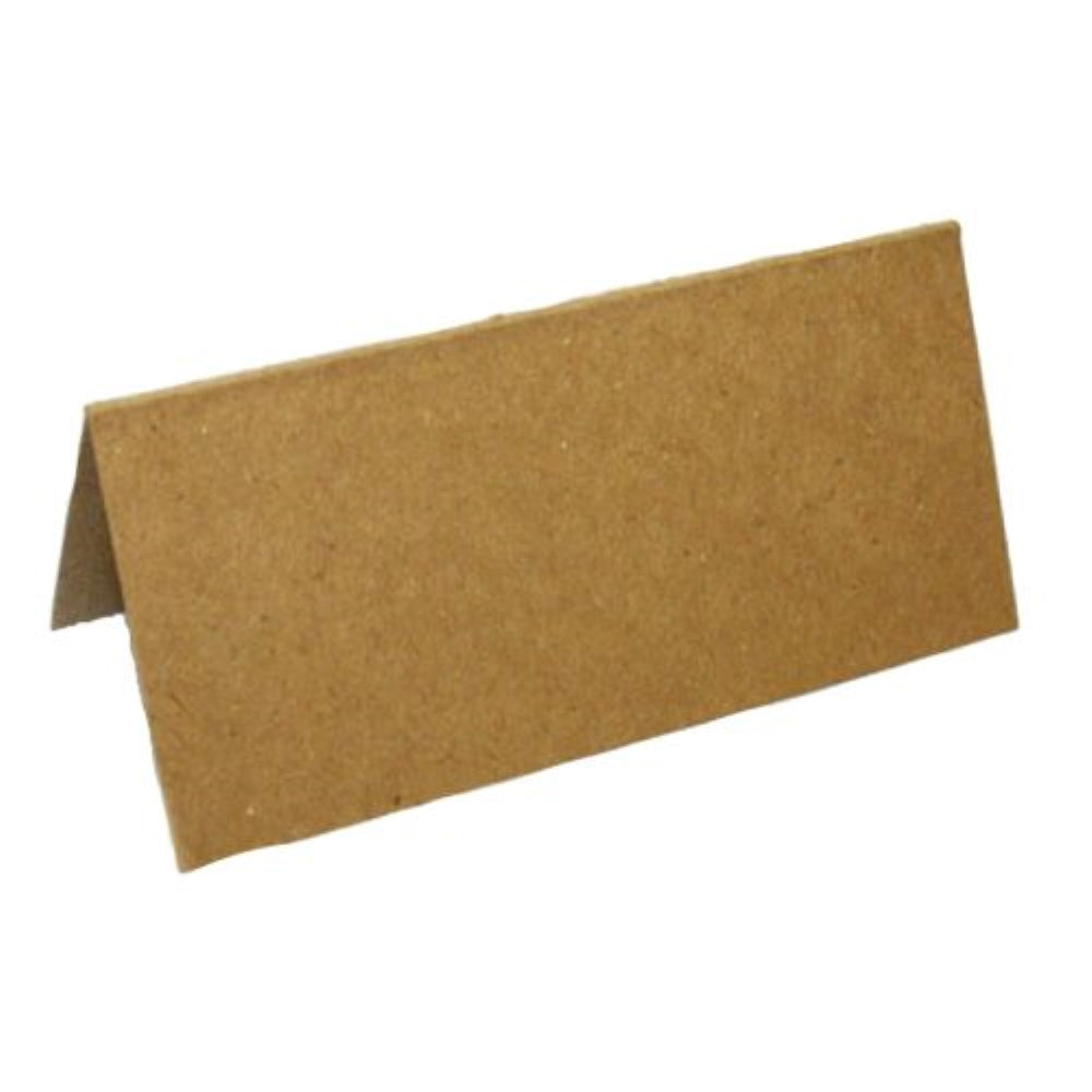 200 Blank Table Name Place Cards, Recycled Kraft Ideal For Parties Or Wedding's