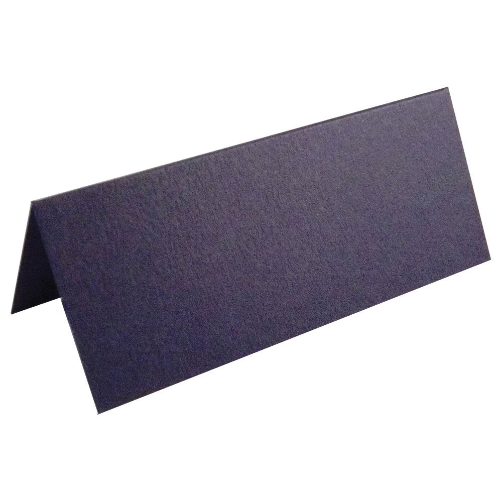 100 X Navy Blue Blank Table Name Place Cards For Weddings & Parties Default Title - UK Card Crafts