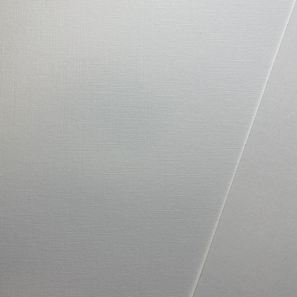 A4 Linen White Card Stock (297mmx210mm) 255gsm - Stella Weds® - UK Card Crafts