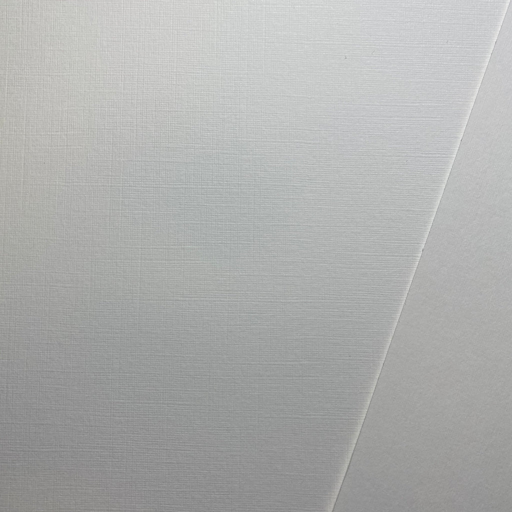 6x6 Linen White Card Stock (152mmx152mm) 255gsm - Stella Weds®