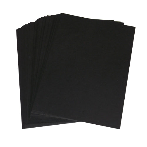 6x6 Black Card Stock (152mmx152mm) 250gsm - Stella Weds®