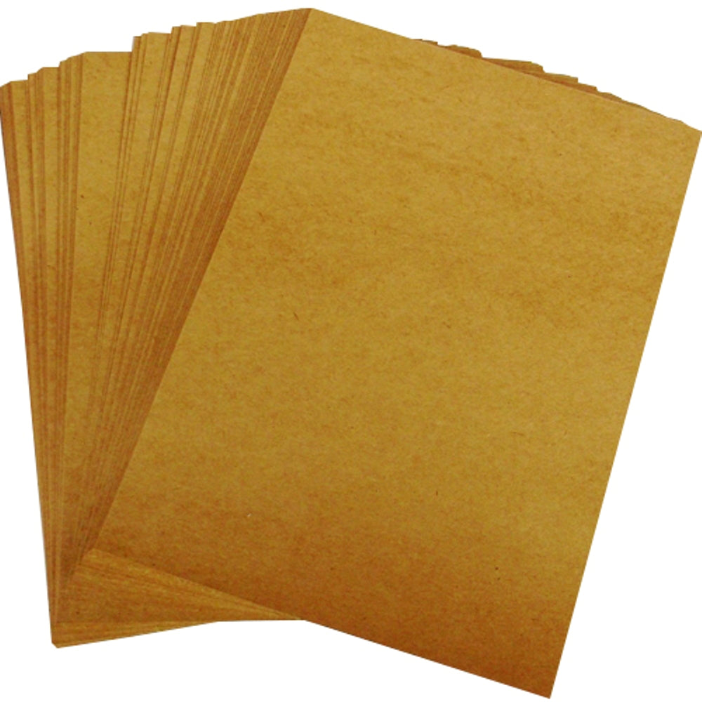 7x7 Kraft Card Stock (177mmx177mm) 250gsm - Stella Weds®