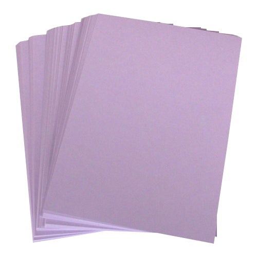 A4 Lilac Card Stock (297mmx210mm) 250gsm - Stella Weds® - UK Card Crafts