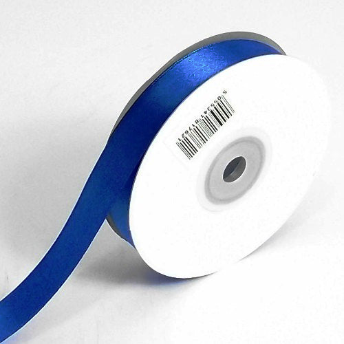 Navy Blue Double Faced Satin Ribbon. 3mm x 50meters Per Reel