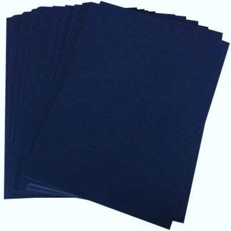 A6 Navy Blue Card Stock (148mmx105mm) 250gsm - Stella Weds®