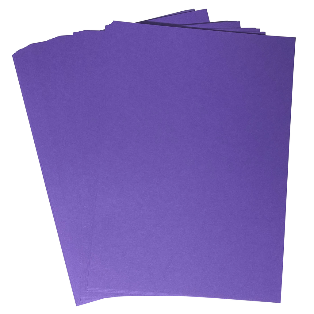 5x7 Purple Card Stock (177mmx127mm) 250gsm - Stella Weds® - UK Card Crafts