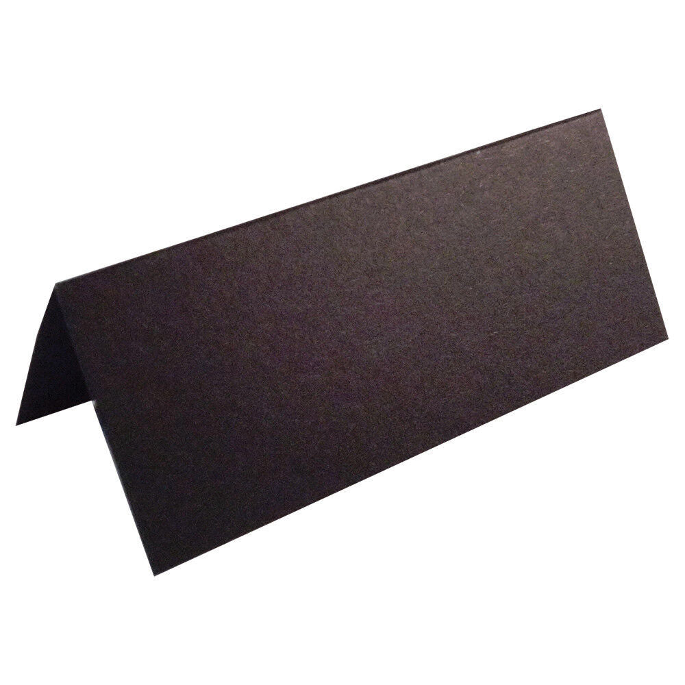 50 Black Wedding Table Place Cards, Perfect For All Parties & Events