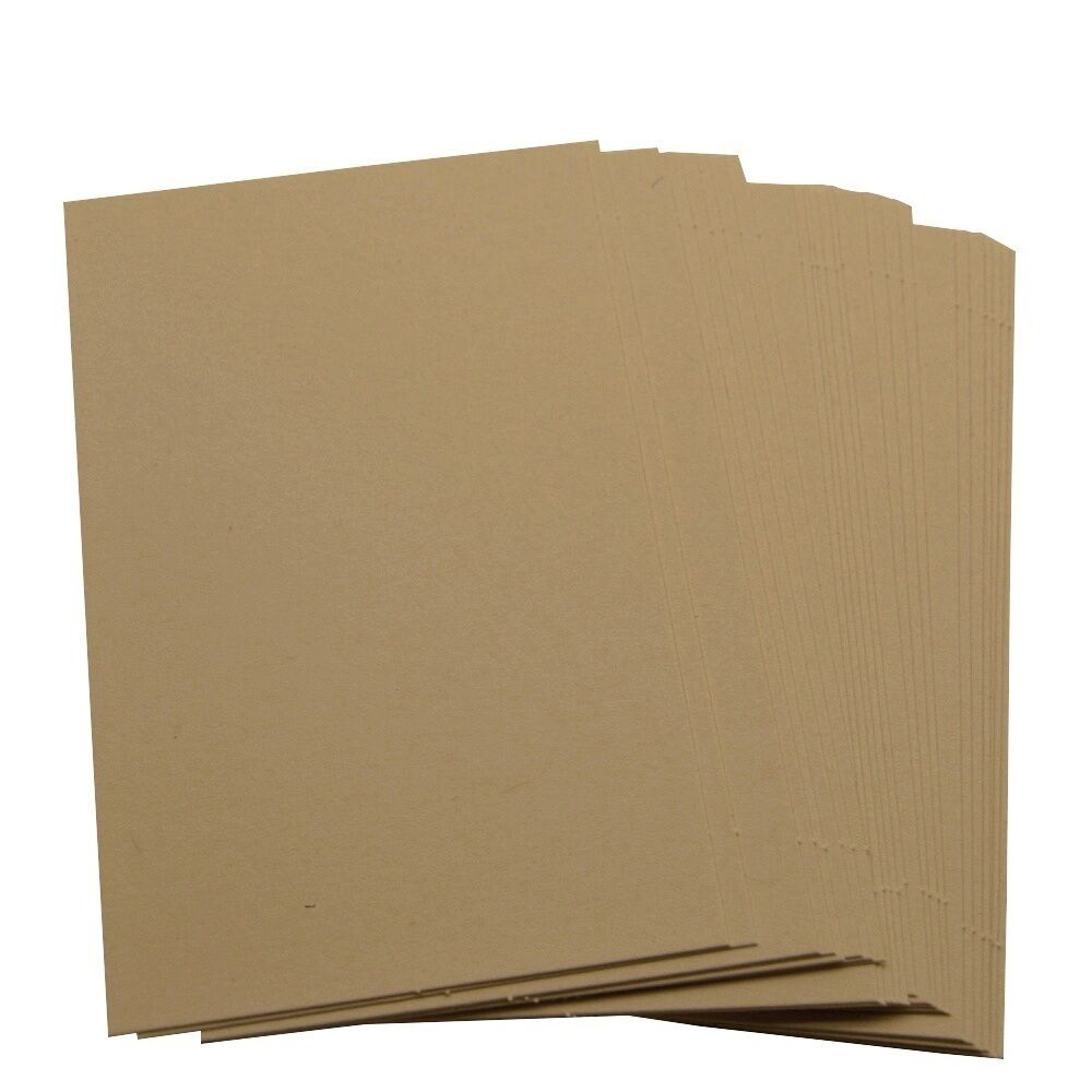 50 x Ivory Blank Business Cards – 250gsm – Stamp, Write or Print Your Own - UK Card Crafts