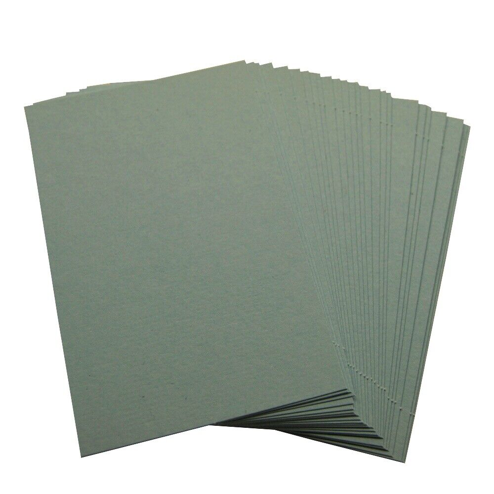 100 Light Blue Blank Business Cards 250gsm, Stamp, Print, ATC. Matt Card