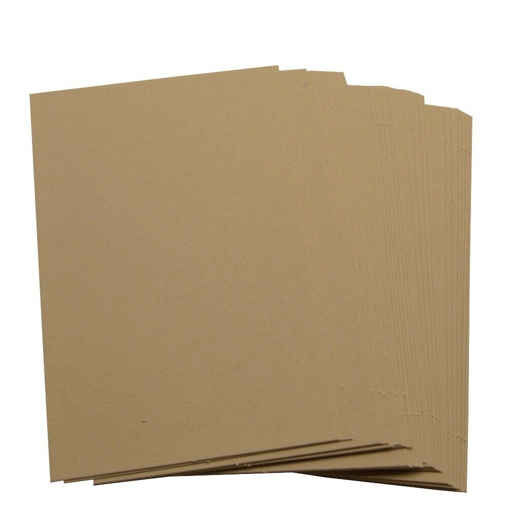 100 Ivory Blank Business Cards 250gsm, Stamp, Print, ATC. Matt Card