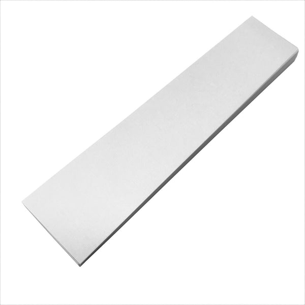 40 Linen White Card Bookmark Blanks. 210mm x 44mm, 255gsm. Crafts DIY Making - UK Card Crafts