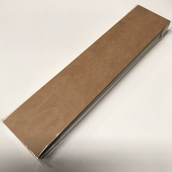 40 Brown Kraft Card Bookmark Blanks. 210mm x 44mm, 270gsm. Crafts DIY Making - UK Card Crafts