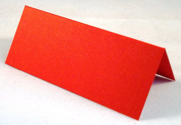 50 Red Wedding Table Place Cards, Perfect For All Parties & Events - UK Card Crafts