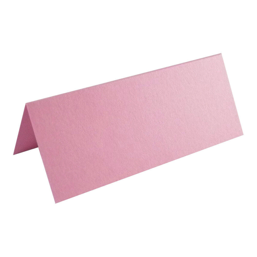 50 Light Pink Wedding Table Place Cards, Perfect For All Parties - UK Card Crafts