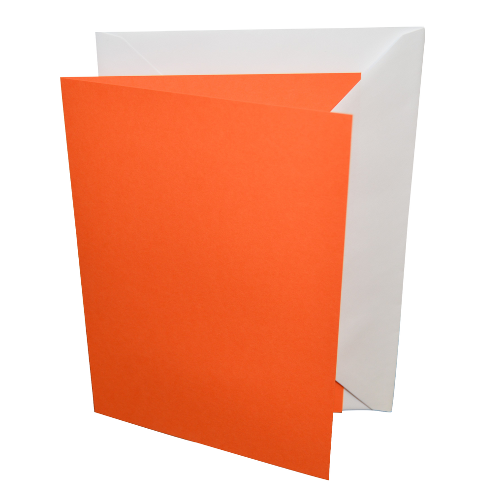 A5 Coloured Greeting Card Blanks & Envelopes – Choose Colour & Quantity