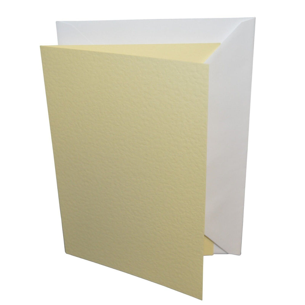 A6 Coloured Greeting Card Blanks & Envelopes - Choose Colour & Quantity