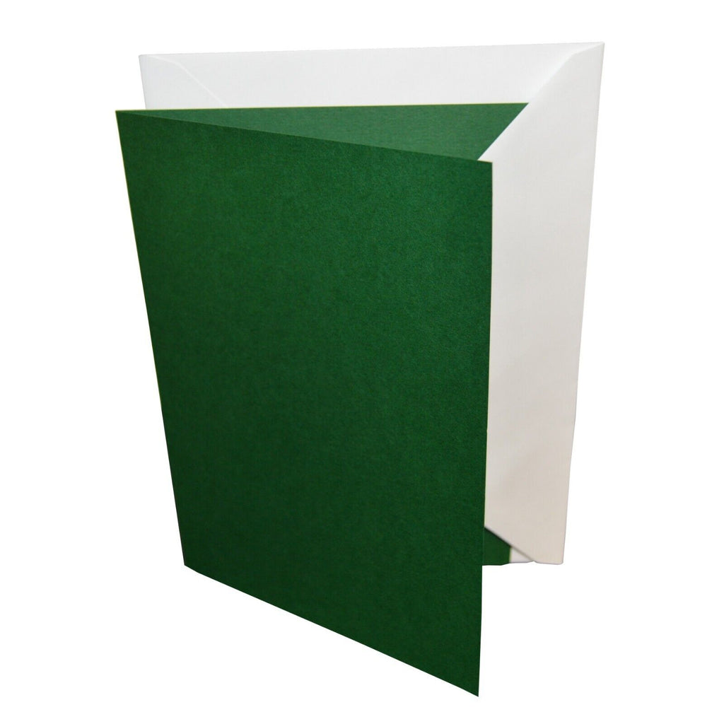 A6 Coloured Greeting Card Blanks & Envelopes - Choose Colour & Quantity