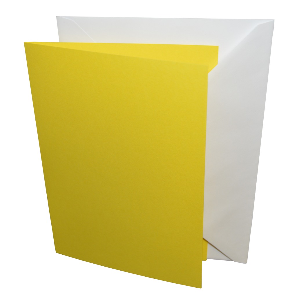 A5 Coloured Greeting Card Blanks & Envelopes – Choose Colour & Quantity