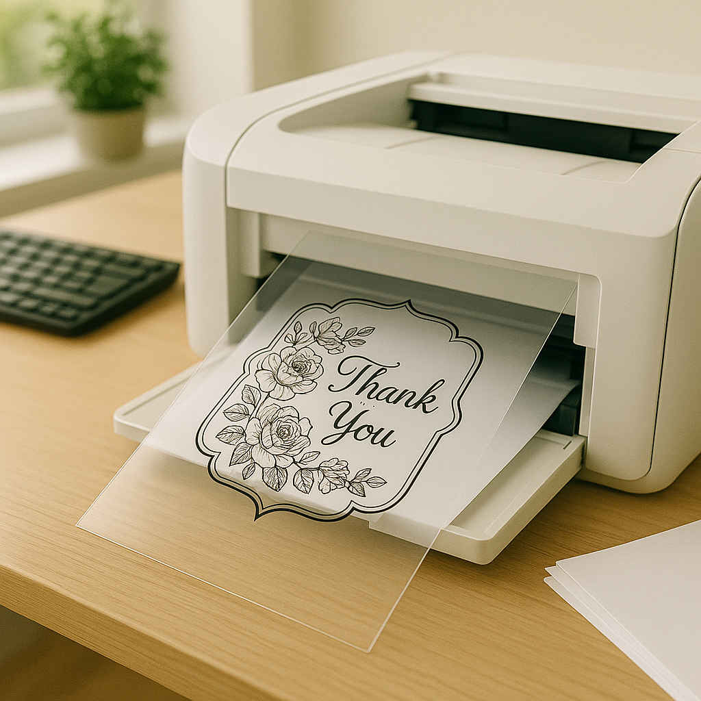 Laser Printable A4 Acetate Sheets 10 Pack for Craft & Projects UK