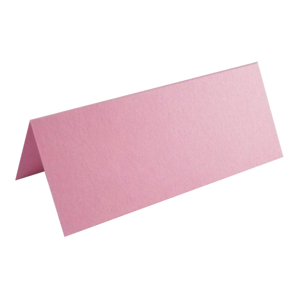 100 X Light Pink Blank Table Name Place Cards For Weddings & Parties