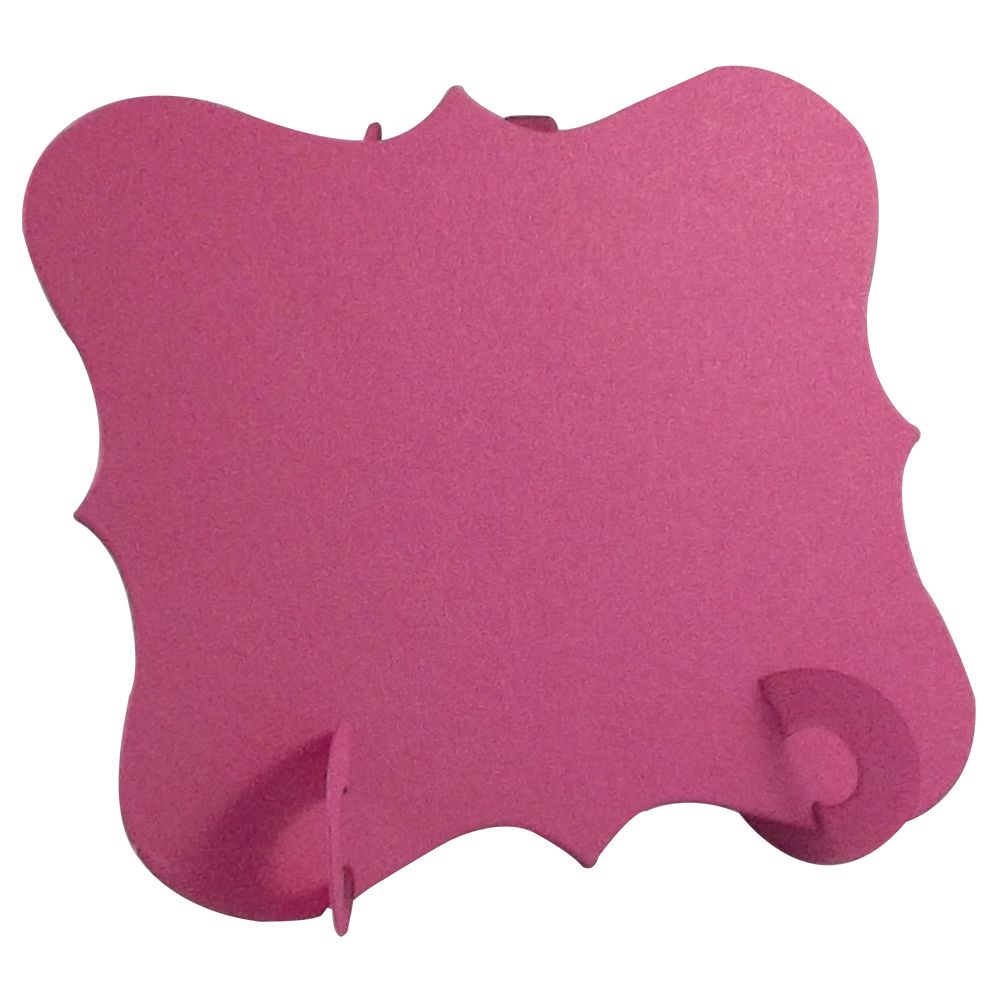 24 x Hot Pink Elegant Place Cards, Perfect for Stylish Weddings & Parties. Tableware UK Card Crafts
