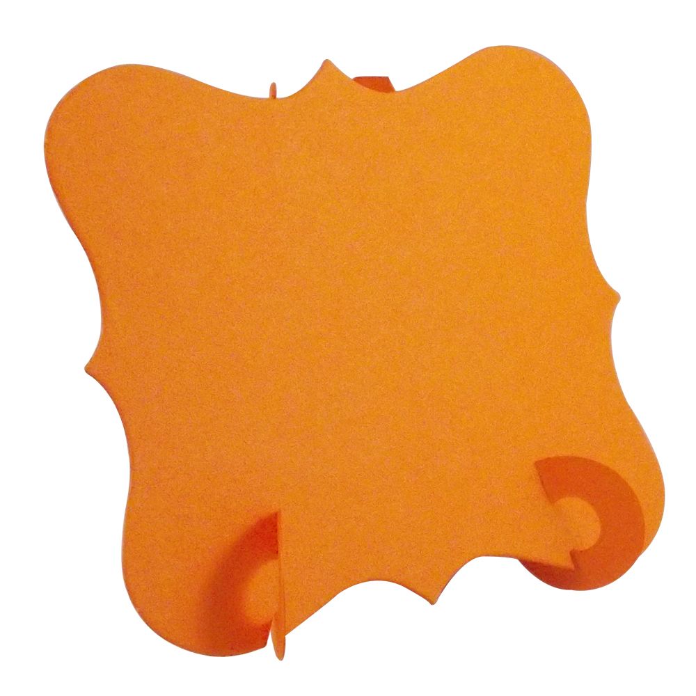 24 x Orange Elegant Place Cards, Perfect for Stylish Weddings & Parties. Tableware UK Card Crafts