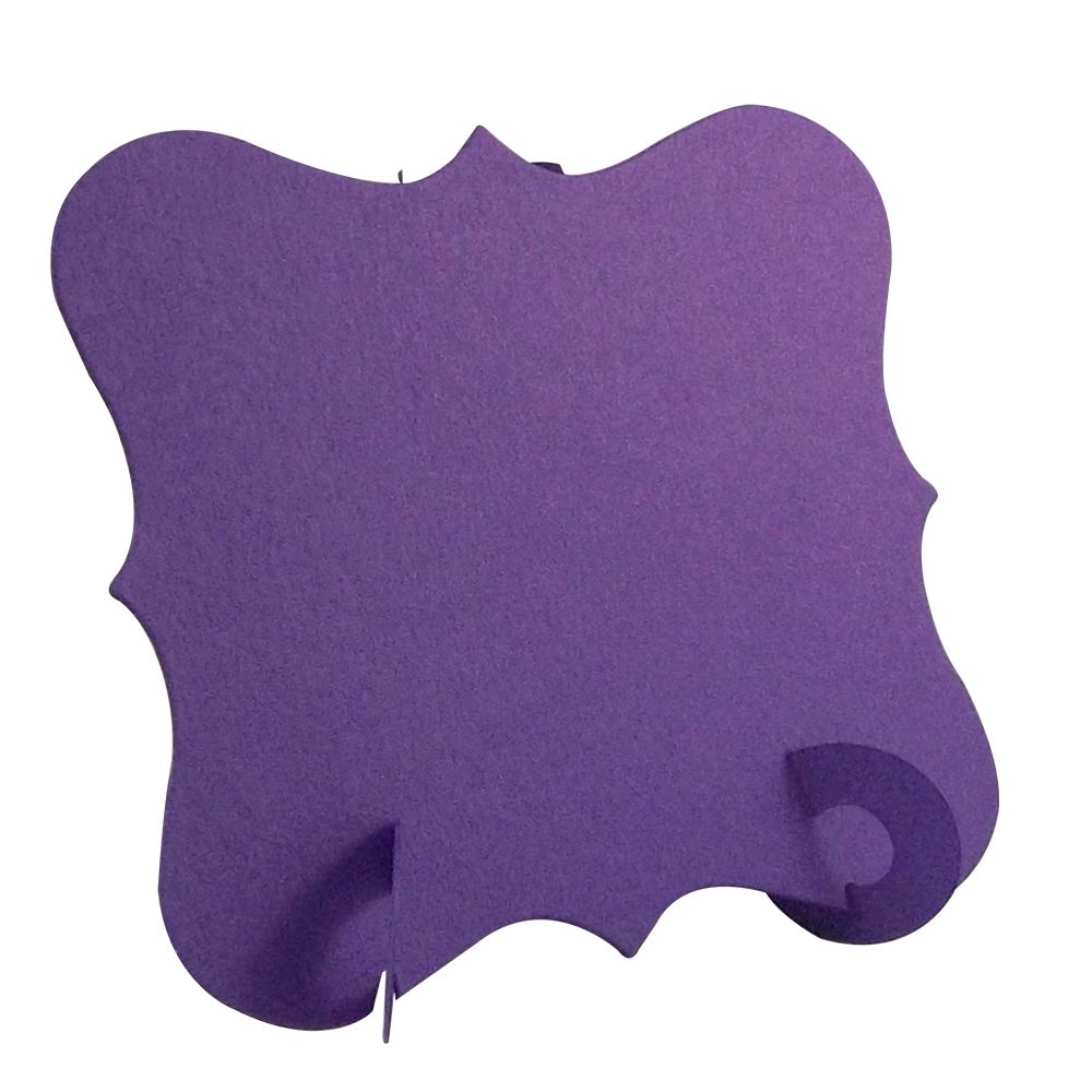 24 x Purple Elegant Place Cards, Perfect for Stylish Weddings & Parties. Tableware UK Card Crafts