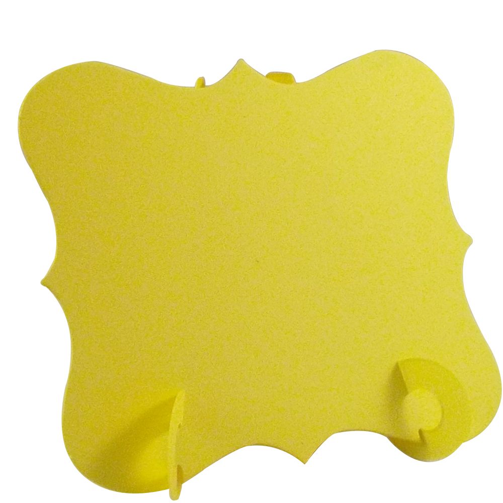 24 x Yellow Elegant Place Cards, Perfect for Stylish Weddings & Parties. Tableware UK Card Crafts
