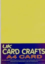 A4 Yellow Card 160gsm X 10 Sheets - UKCC0093