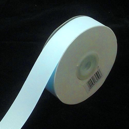 Light Blue Grosgrain Ribbon 10mm X 25 Meters With Free Pack Of 12 White Tags