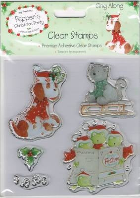 Pepper's Sing Along Clear Stamps