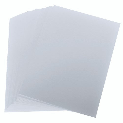 100 Sheets A6 300gsm White Card. Thick, Matt. Blank Postcards